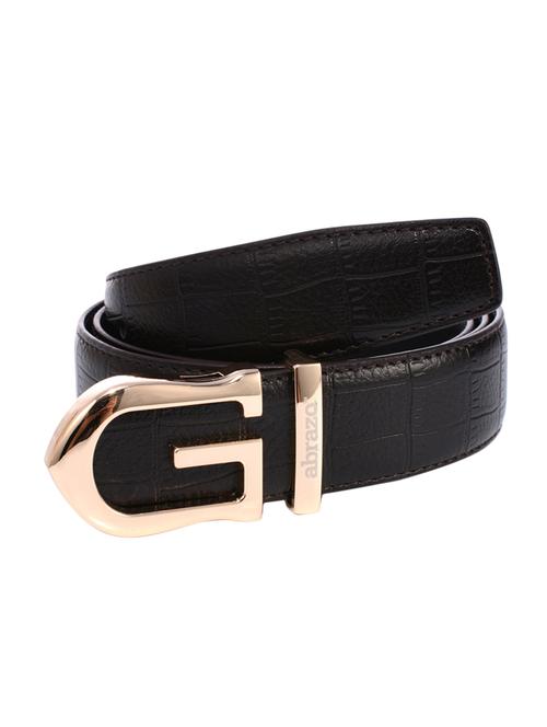 brown leather belt - 14102827 - Very Small Image - 1