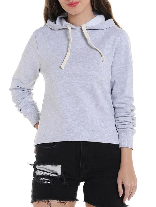 women's plain sweatshirt - 14104122 - Very Small Image - 1