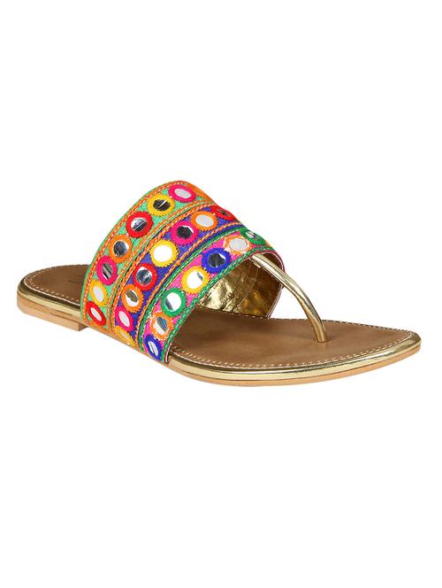multi colored  toe separator  sandal - 14107737 - Very Small Image - 1