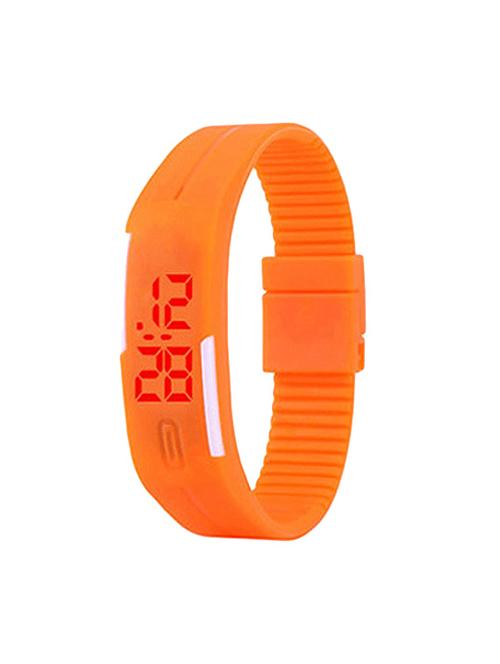 Fashion Jagat Orange Color Digital unisex watch - 14108800 - Very Small Image - 1