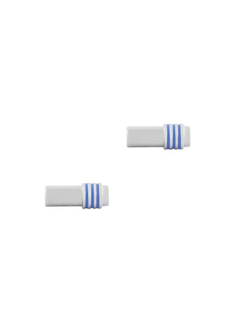 blue metal cufflink - 14109830 - Very Small Image - 1