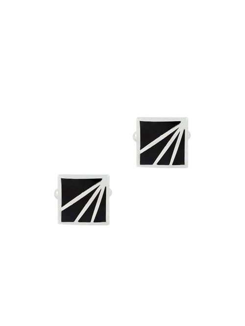 black metal cufflink - 14109833 - Very Small Image - 1