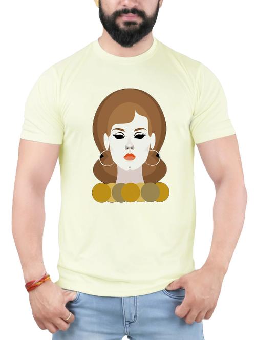 white cotton chest print tshirt - 14109977 - Very Small Image - 1