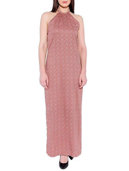 red cotton maxi dress - 14110759 - Very Small Image - 1