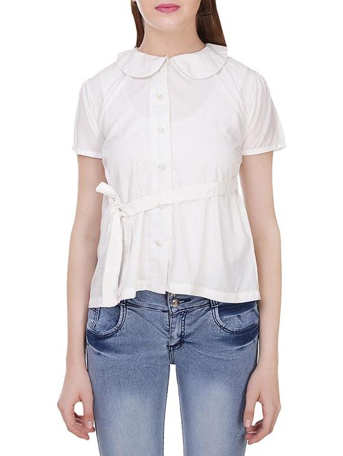 white solid top - 14110915 - Very Small Image - 1