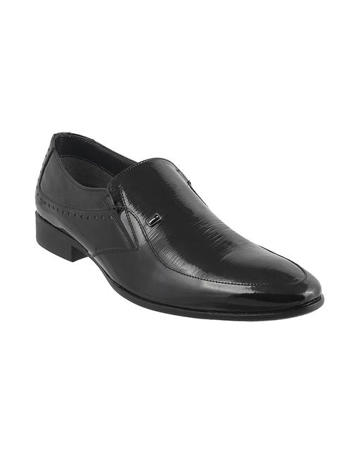 black leatherette slip on - 14116789 - Very Small Image - 1
