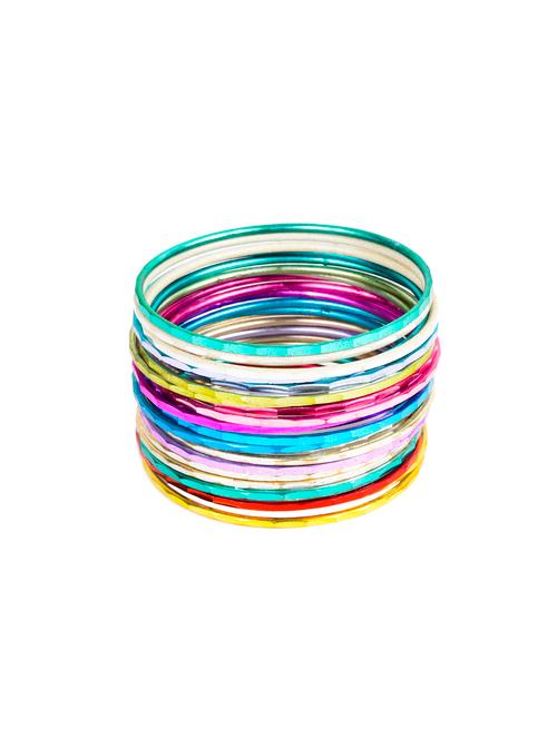 multi colored metal bangle - 14123928 - Very Small Image - 1