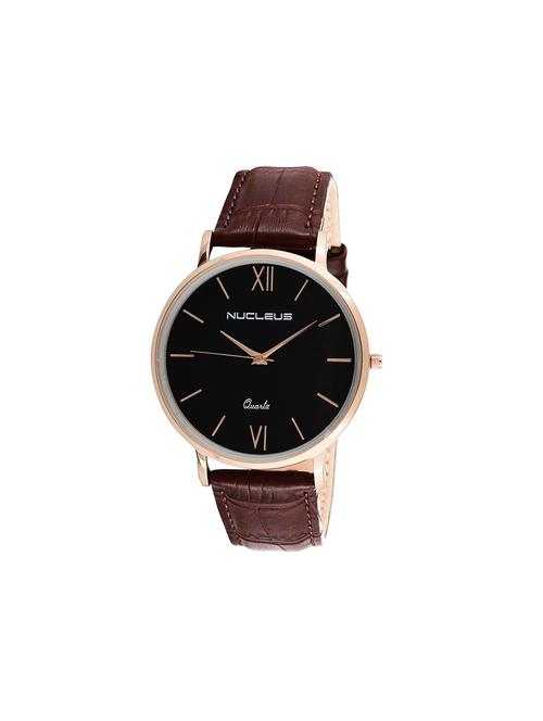 nucleus analog round white dial watch - 14124249 - Very Small Image - 1