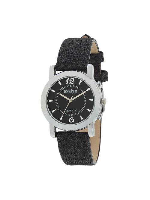 evelyn analogue black dial girls watches-eve-578 - 14125654 - Very Small Image - 1