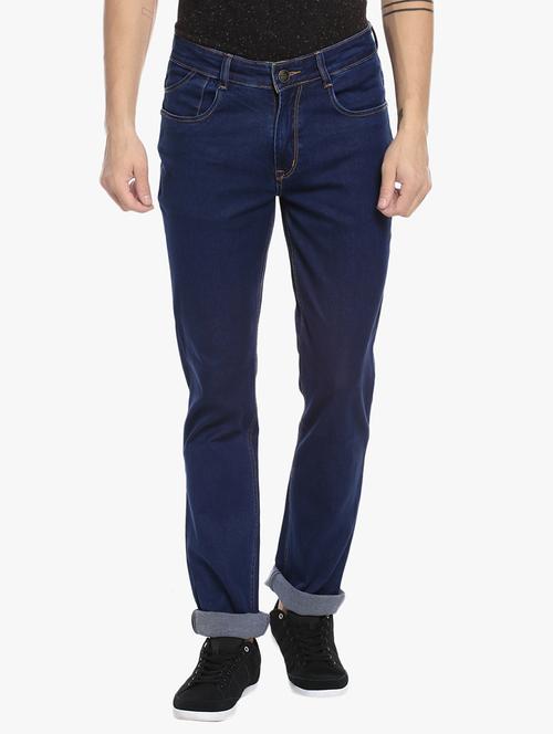 blue cotton jeans - 14126950 - Very Small Image - 1