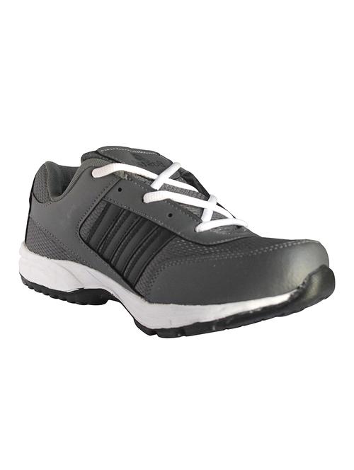 grey mesh lace up sport shoe - 14130115 - Very Small Image - 1