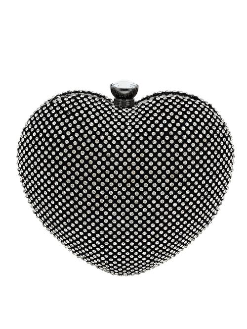 black shimmer clutch - 14130712 - Very Small Image - 1