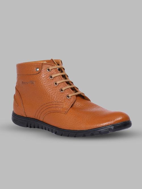 tan leather low ankle boot - 14131865 - Very Small Image - 1