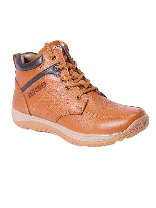 tan leather high ankle boot - 14131872 - Very Small Image - 1