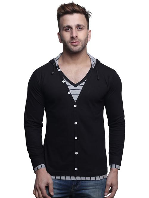 black striped t-shirt - 14134726 - Very Small Image - 1