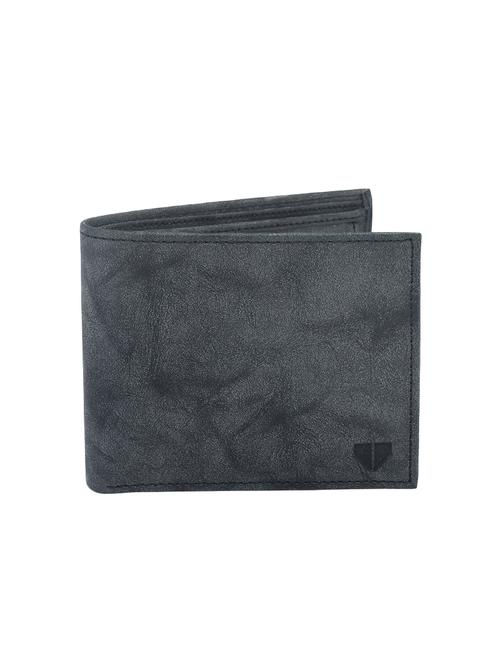 Grey Leatherette Wallet - 14135772 - Very Small Image - 1