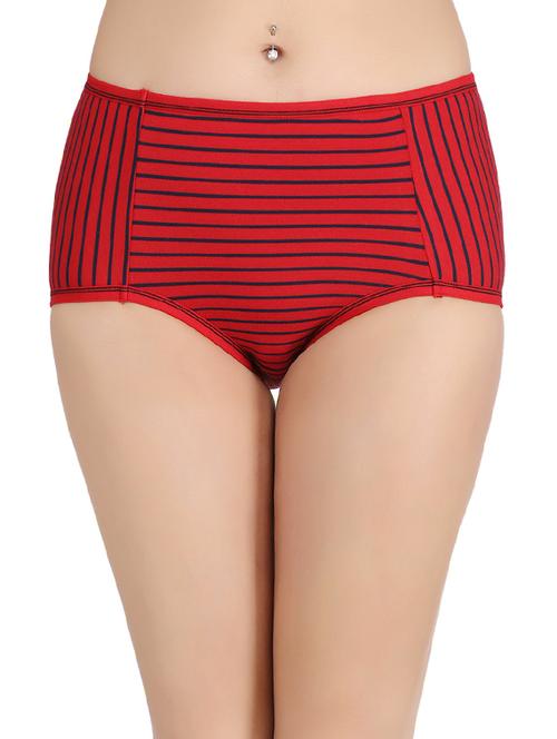 red cotton hipster panty - 14136752 - Very Small Image - 1