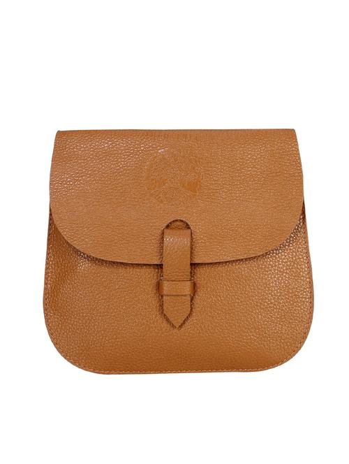 tan leather sling bag - 14143243 - Very Small Image - 1