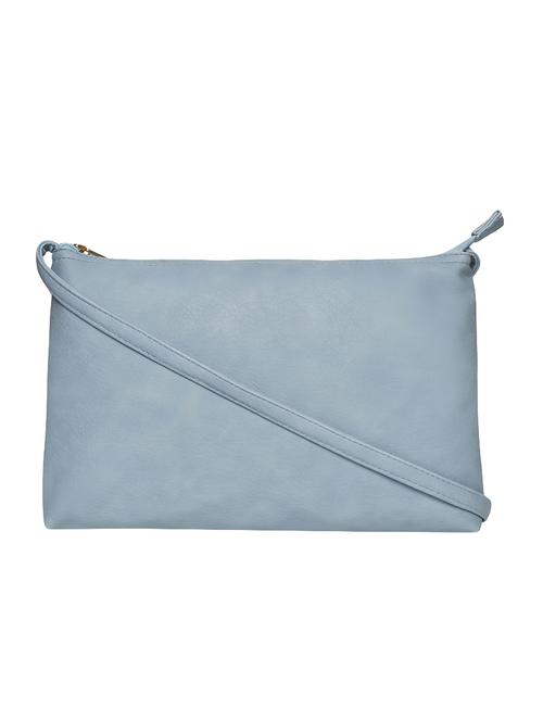 blue leatherette  regular sling bag - 14144804 - Very Small Image - 1