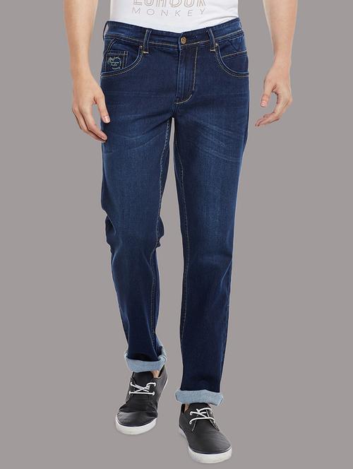 blue denim washed jeans - 14147209 - Very Small Image - 1