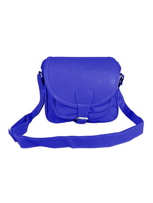 blue cotton regular sling bag - 14148282 - Very Small Image - 1