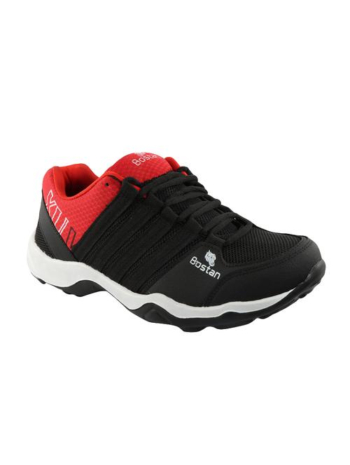 black mesh lace up sport shoe - 14151233 - Very Small Image - 1