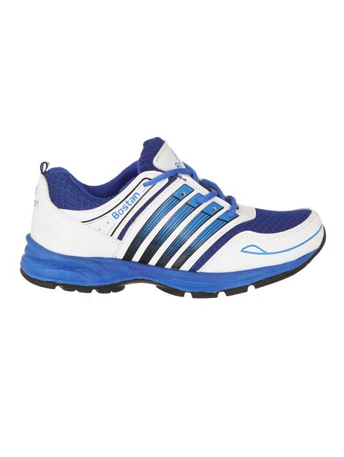 white mesh lace up sport shoe - 14151240 - Very Small Image - 1