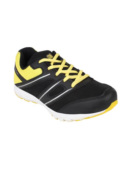 black mesh lace up sport shoe - 14151241 - Very Small Image - 1