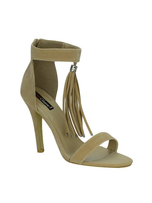beige ankle strap sandal - 14153614 - Very Small Image - 1