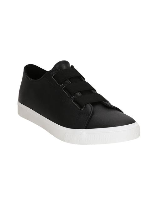 black leatherette casual slipon - 14153648 - Very Small Image - 1