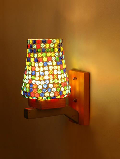somil colorful decorative mosaic wall lamp ba27 - 14154920 - Very Small Image - 1