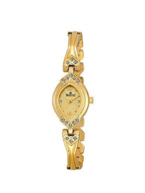 swisstyle stainless steel ladies anolog watch - 14155637 - Very Small Image - 1