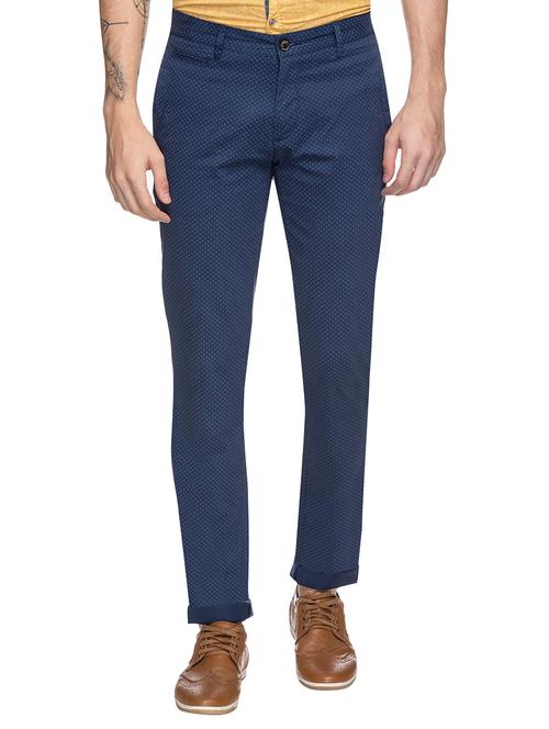 blue cotton chinos - 14155781 - Very Small Image - 1