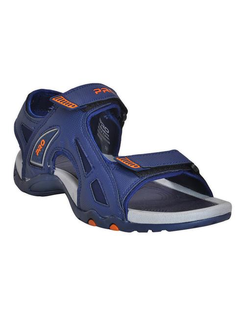 navy leatherette back strap floater - 14160766 - Very Small Image - 1