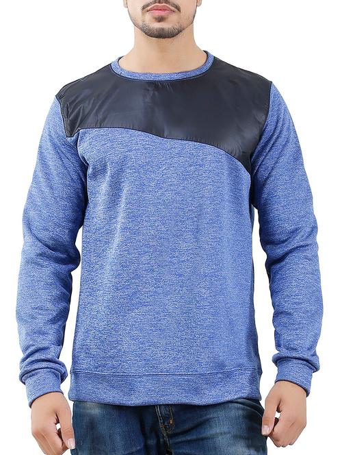 blue cotton sweatshirt - 14161139 - Very Small Image - 1