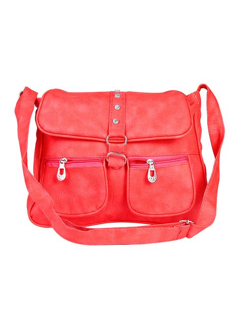 pink cotton regular sling bag - 14163468 - Very Small Image - 1