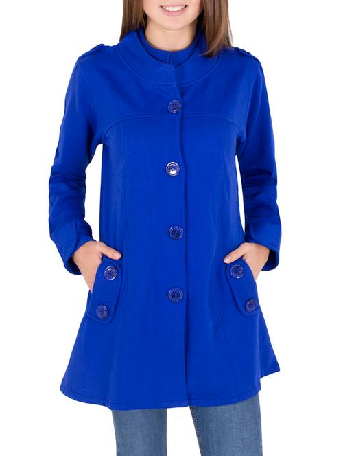light blue wool coat - 14163815 - Very Small Image - 1