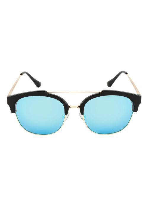 ted smith women aviator sunglasses (ts-17139s_blk-blu) - 14166425 - Very Small Image - 1