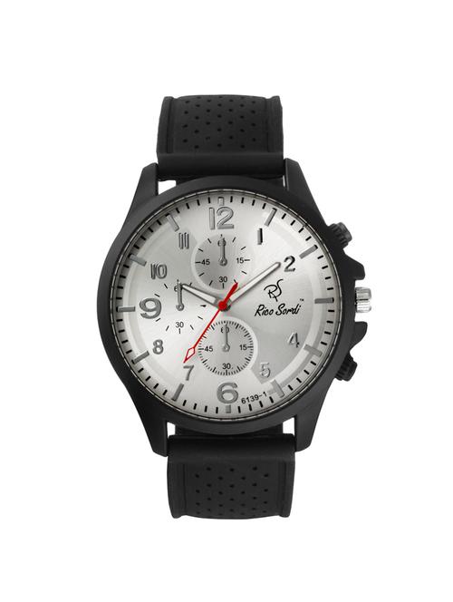 rico sordi round dial leatherette strap men's watch(l140) - 14167355 - Very Small Image - 1