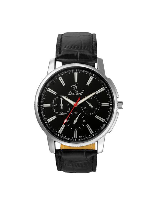 rico sordi round dial leatherette strap men's watch(l146) - 14167361 - Very Small Image - 1