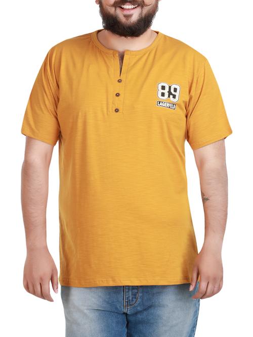 yellow cotton t-shirt - 14168042 - Very Small Image - 1
