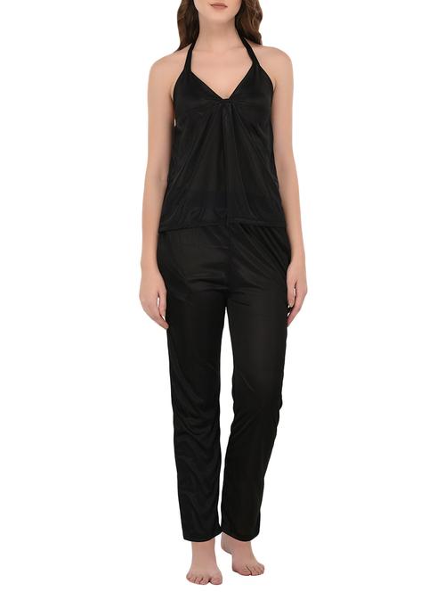 haalter neck top with pajama set  - 14168519 - Very Small Image - 1