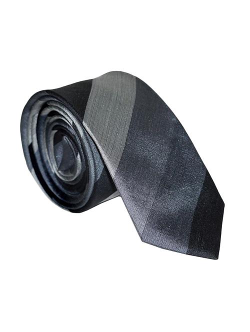 grey micro fiber tie - 14172452 - Very Small Image - 1
