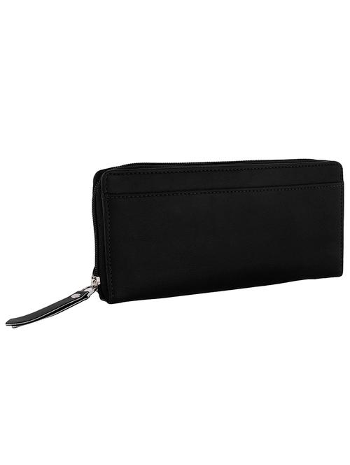 black leatherette  regular clutch - 14172615 - Very Small Image - 1