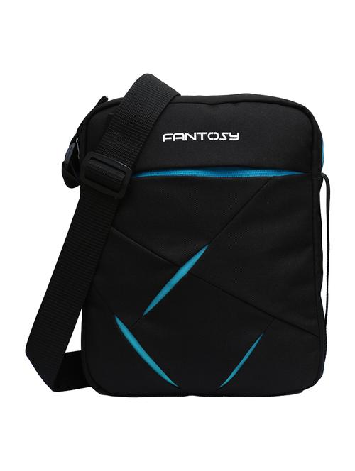 blue polyester messenger bag - 14172664 - Very Small Image - 1