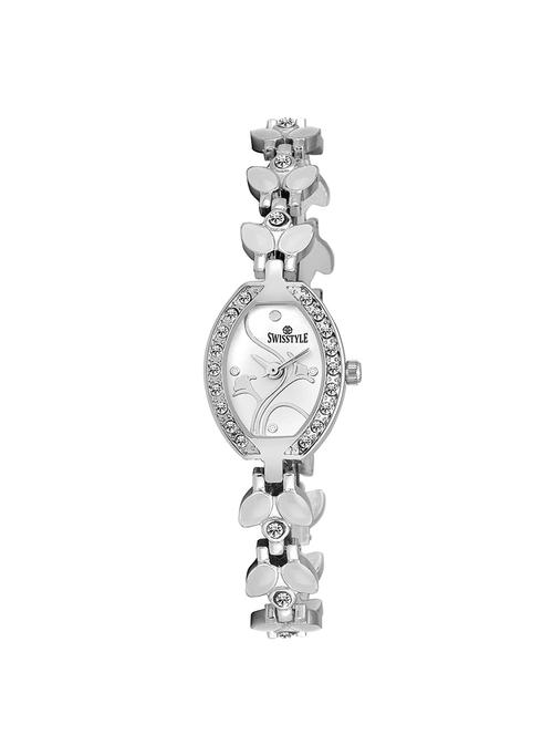 swisstyle stainless steel round dial anolog watch - 14172742 - Very Small Image - 1