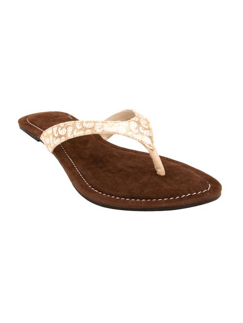 beige  toe separator  sandal - 14174079 - Very Small Image - 1