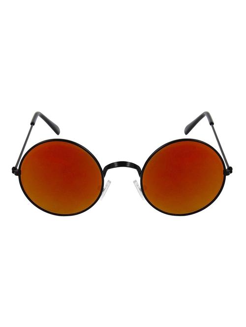 black frame round sunglasses for men - 14174718 - Very Small Image - 1