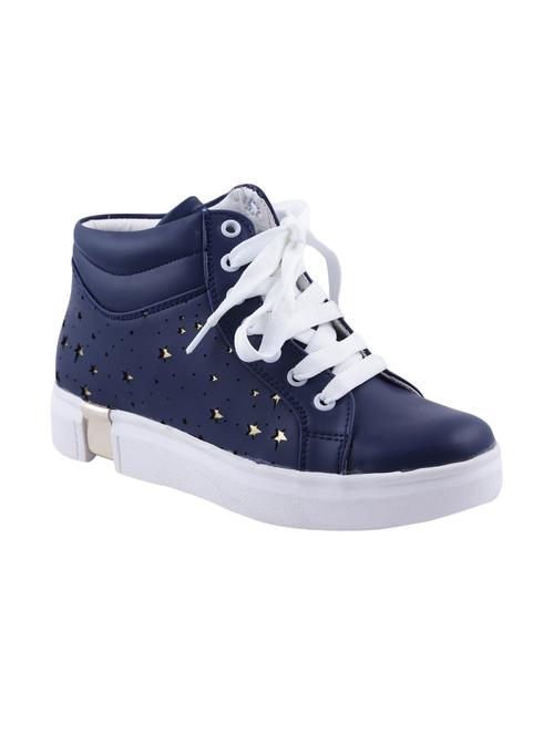 blue lace-up  sneaker - 14176255 - Very Small Image - 1