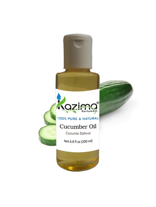 kazima cucumber seed essential oil (200ml) 100% pure natural & undiluted for skin care & hair treatment - 14179813 - Very Small Image - 1